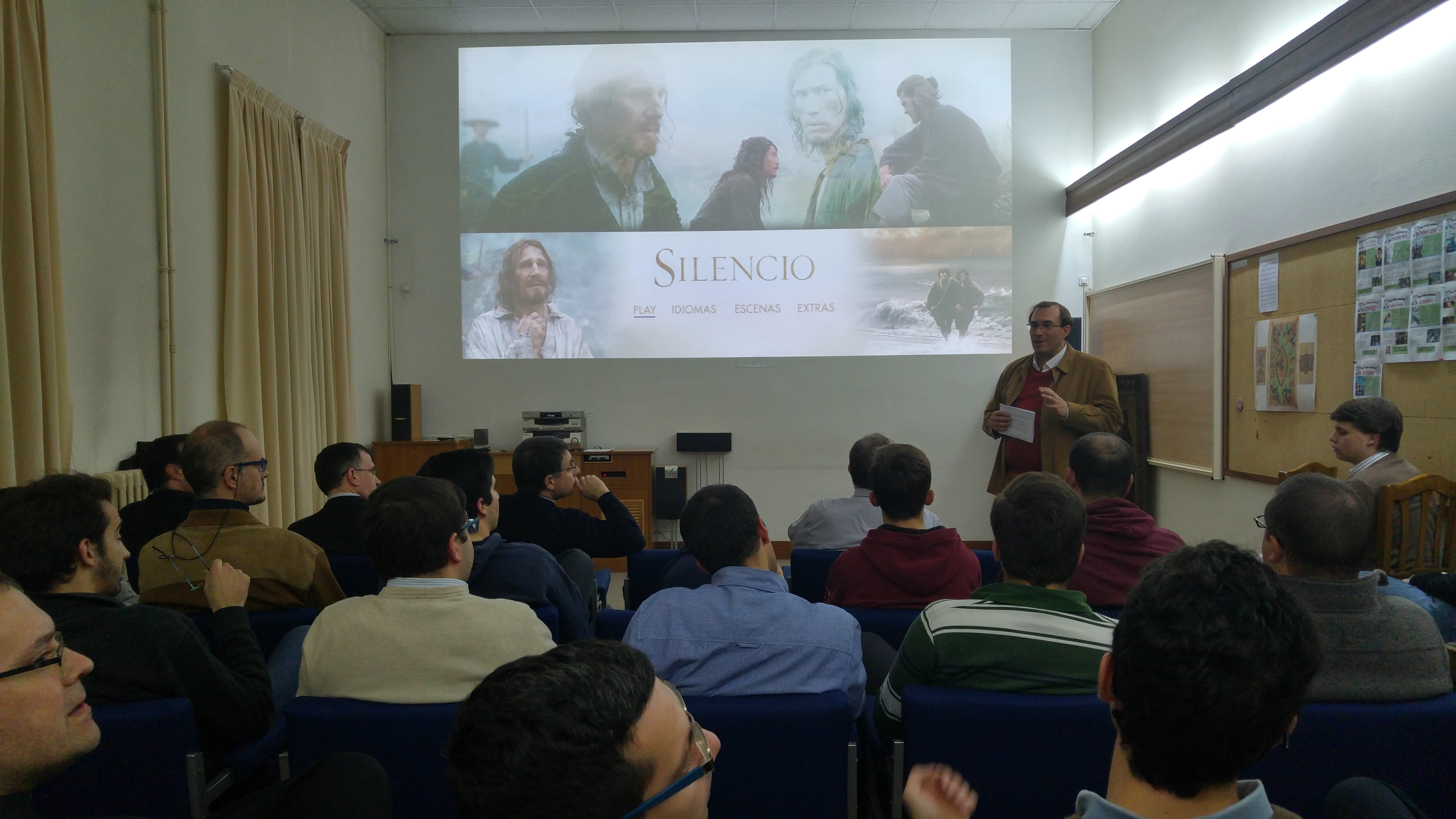 Visita del crítico de cine Jerónimo José Martín