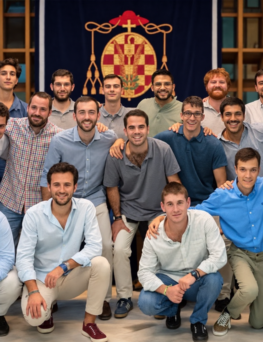 Grupo de seminaristas del Seminario Conciliar de Madrid