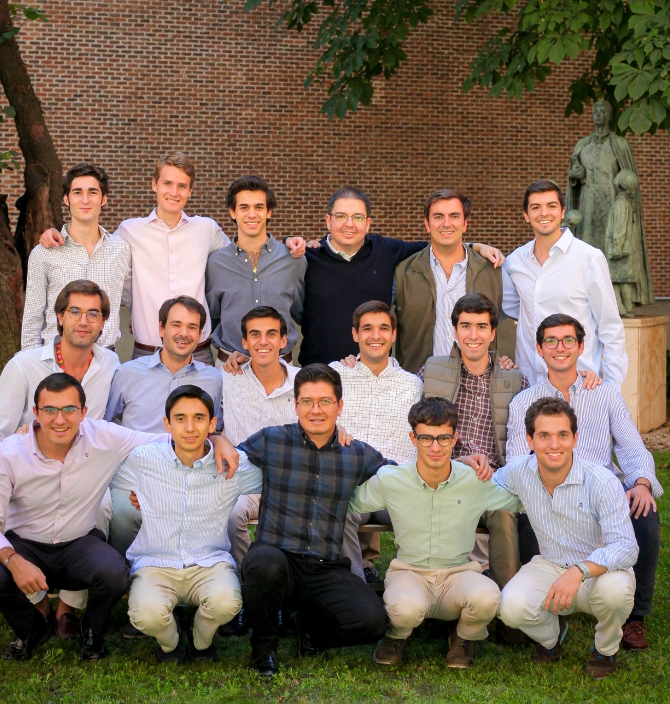 Grupo de seminaristas de Madrid de la nueva campaña